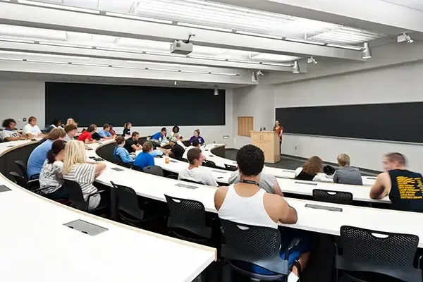 UIU Liberal Arts Building tiered 100-person lecture hall