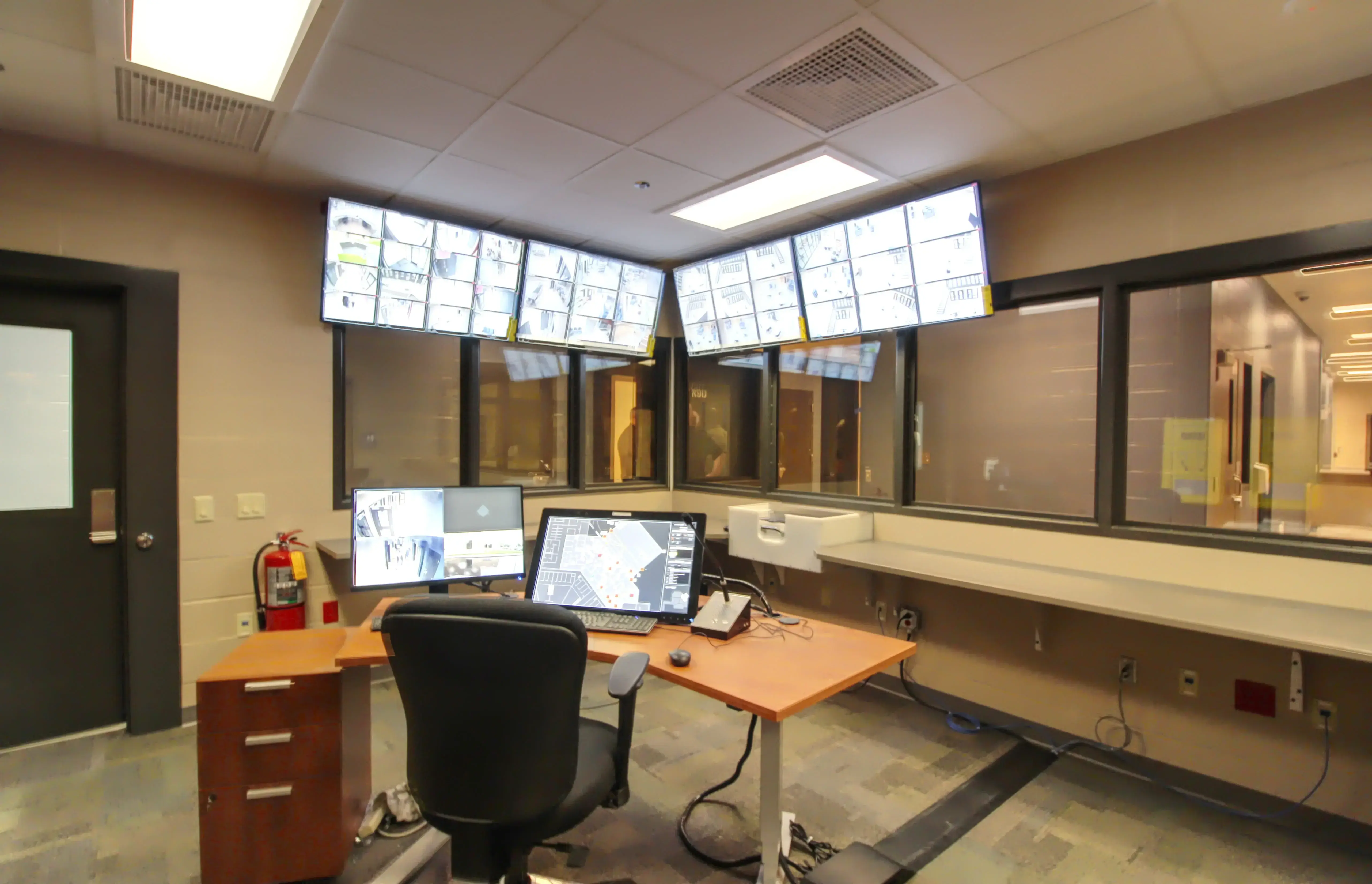 Oconto County Law Enforcement Center interior